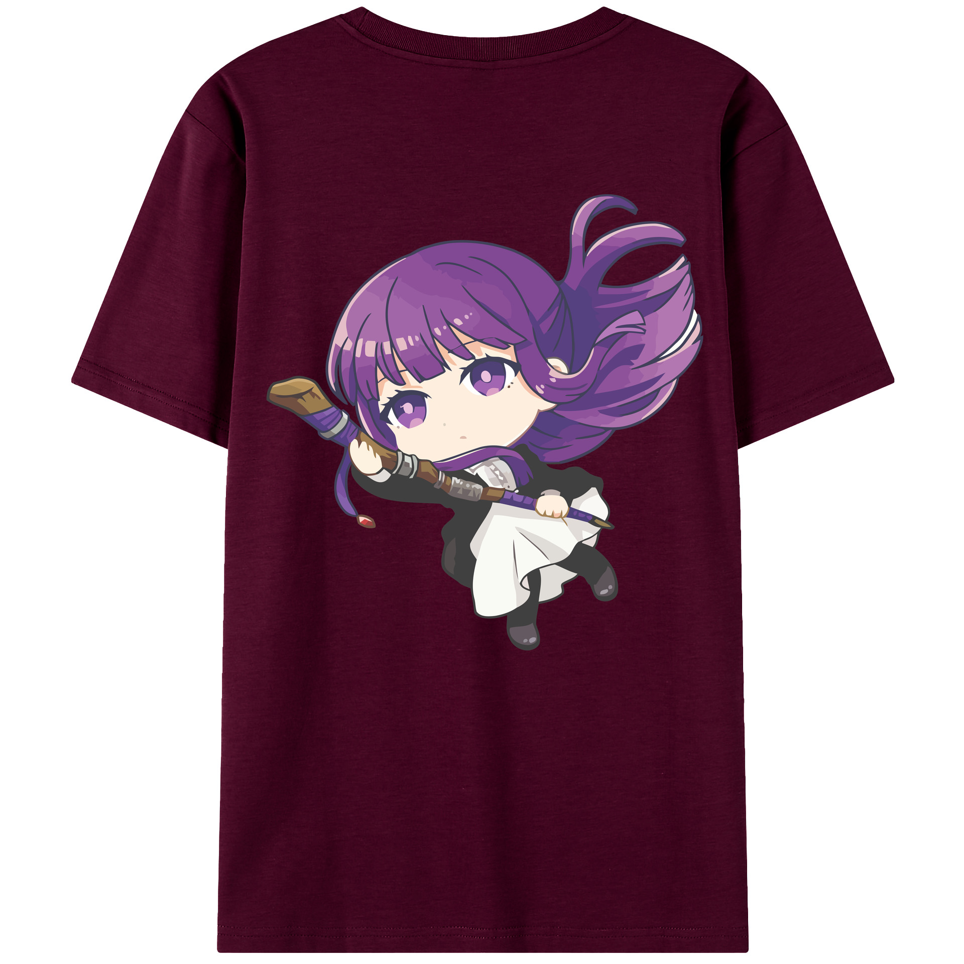 （画像用） 葬送のフリーレン Frieren レディース半袖Tシャツ(バックプリント)